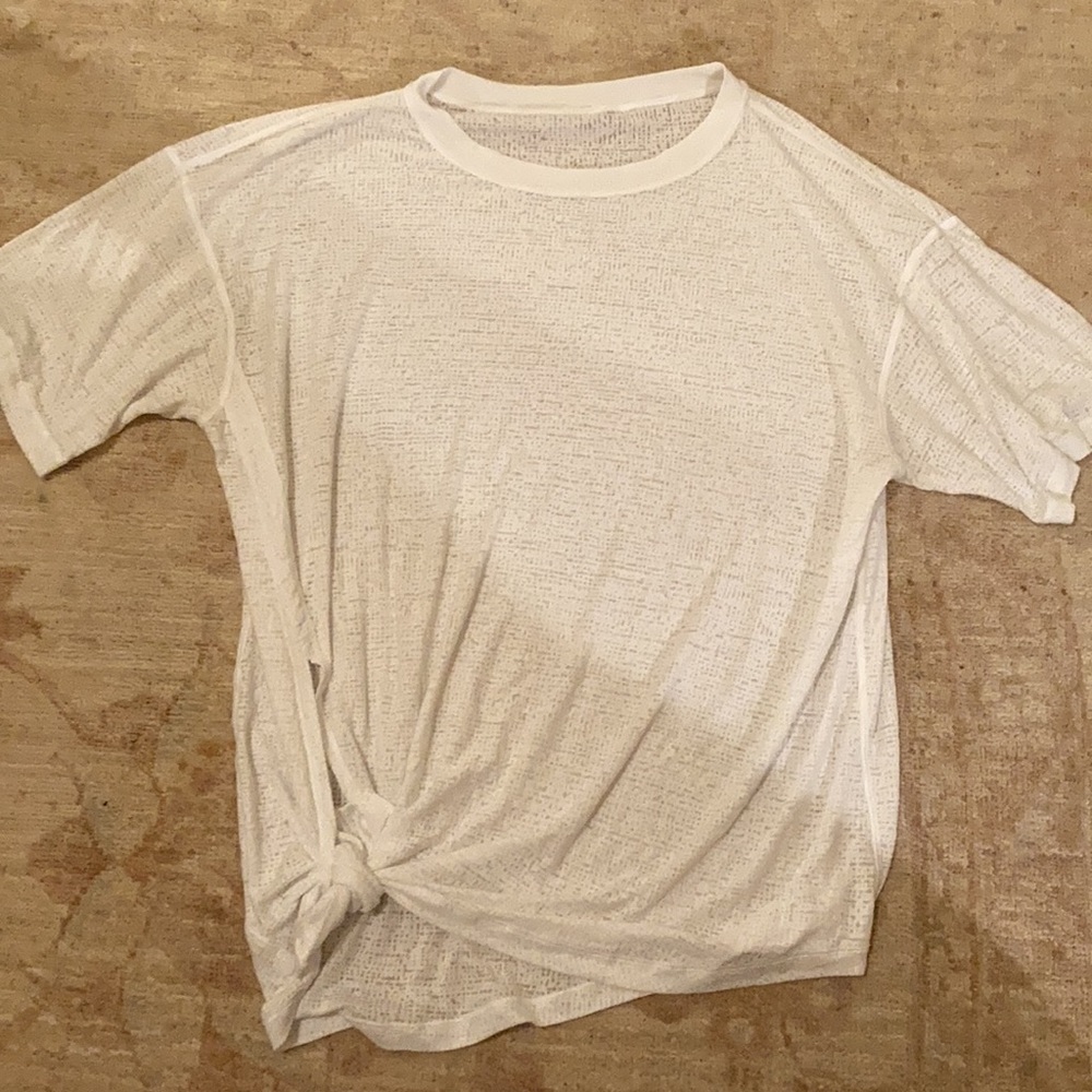 Lululemon Asymmetrical Workout Top